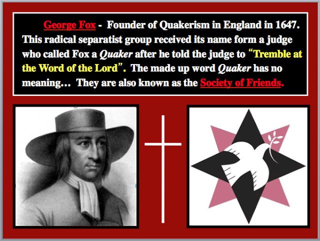 How Quakers got their Name